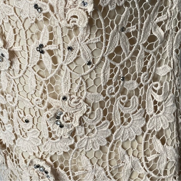 Ann Taylor Embroidered Lace Top - Picture 4 of 8